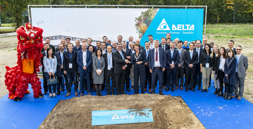 Delta verkündet die Grundsteinlegung für das neue Bürogebäude auf dem Automotive Campus im niederländischen Helmond